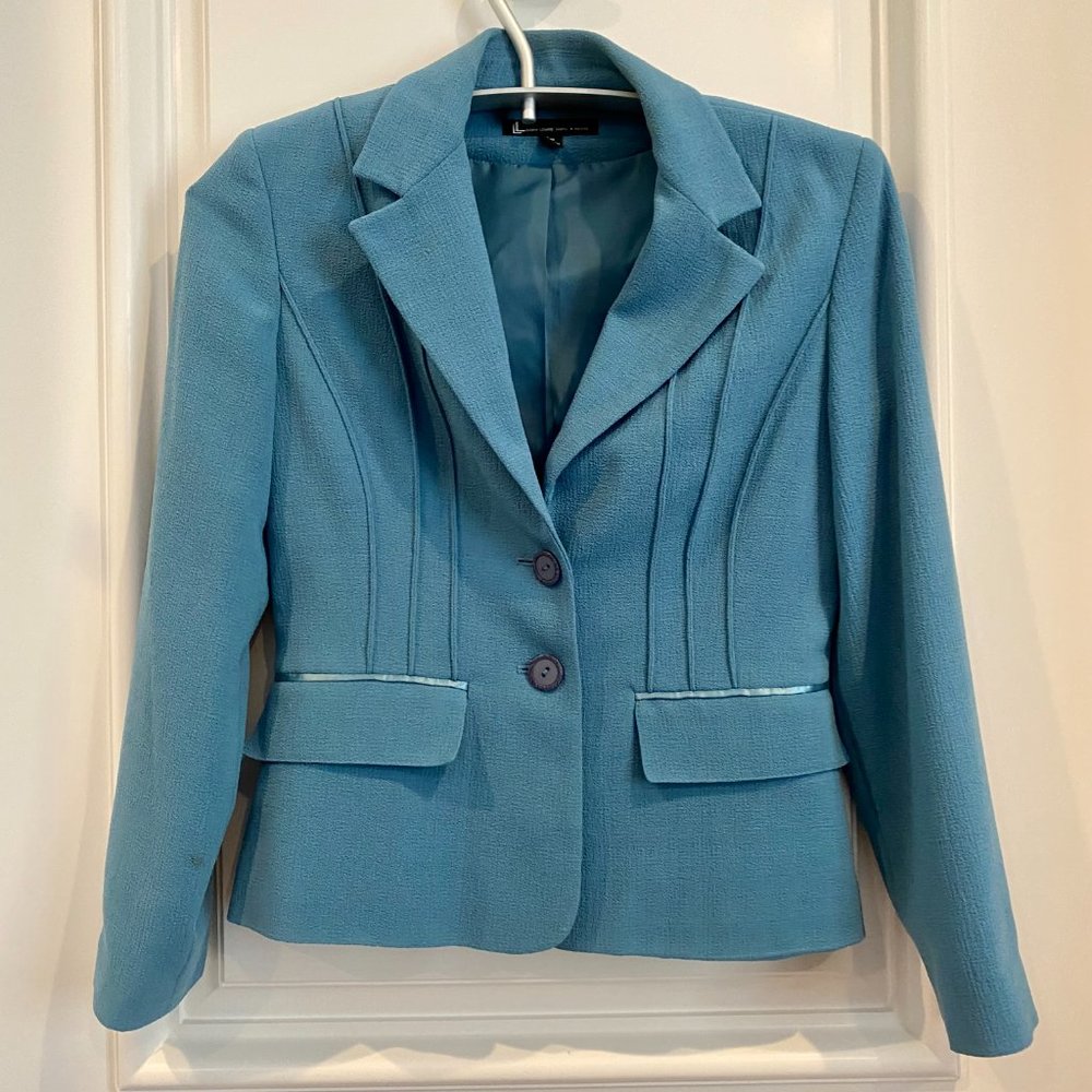 Larry Levine Blue Blazer size 2P